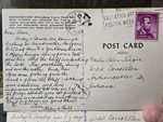 Postcard back 9759 - Raleigh Bake Shop - Williamsburg, VA