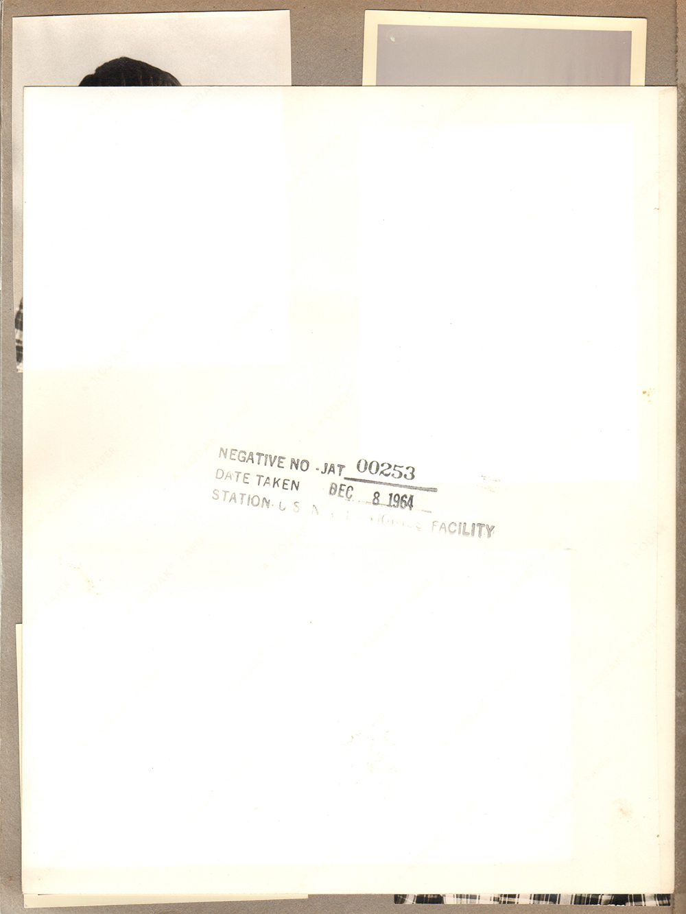 US Navy NAVSAT - info on back