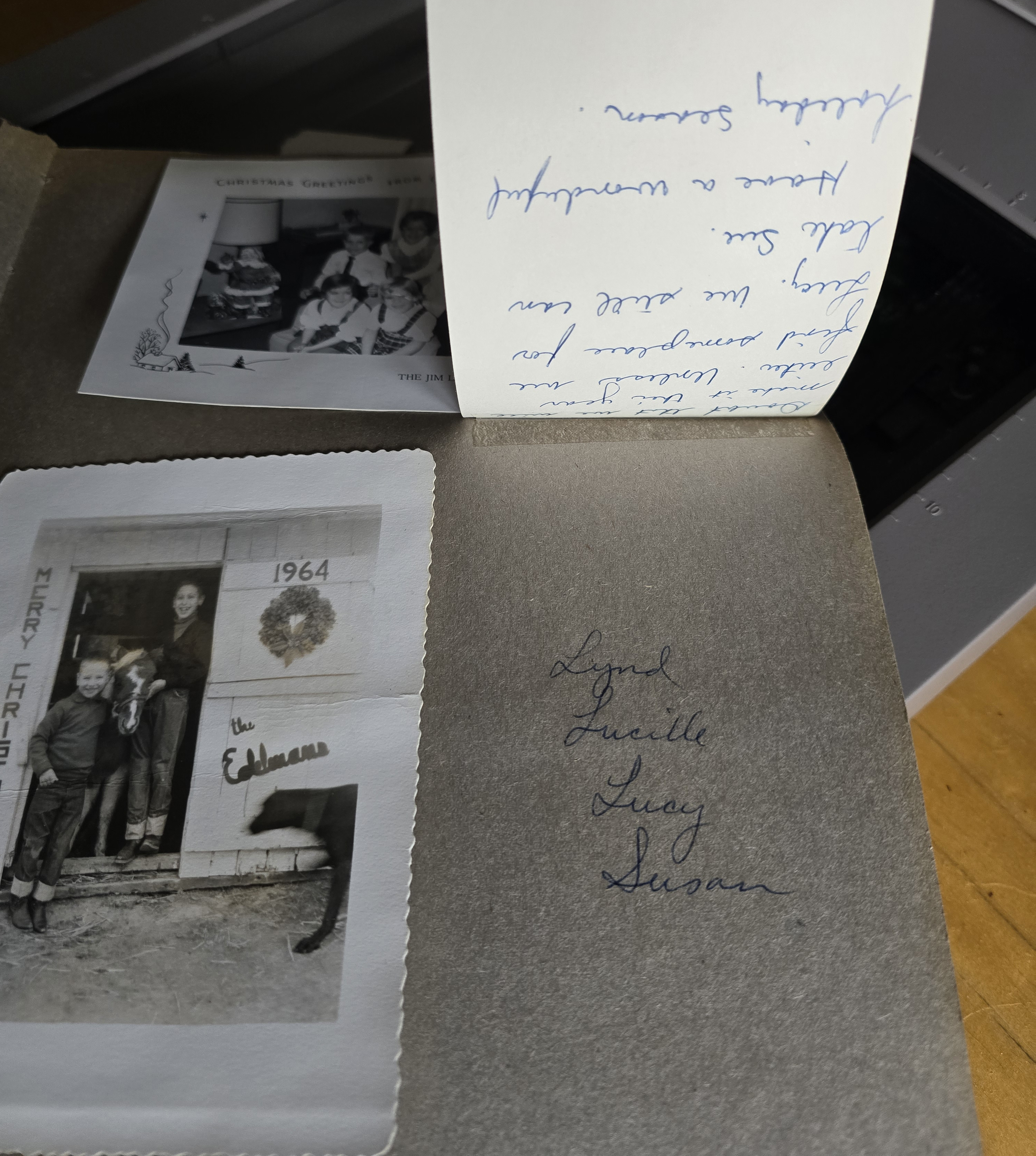Christmas Cards - The Hammels back with names