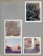 6122 dining room Christmas tree. Glendale Santa Village - Alan. 