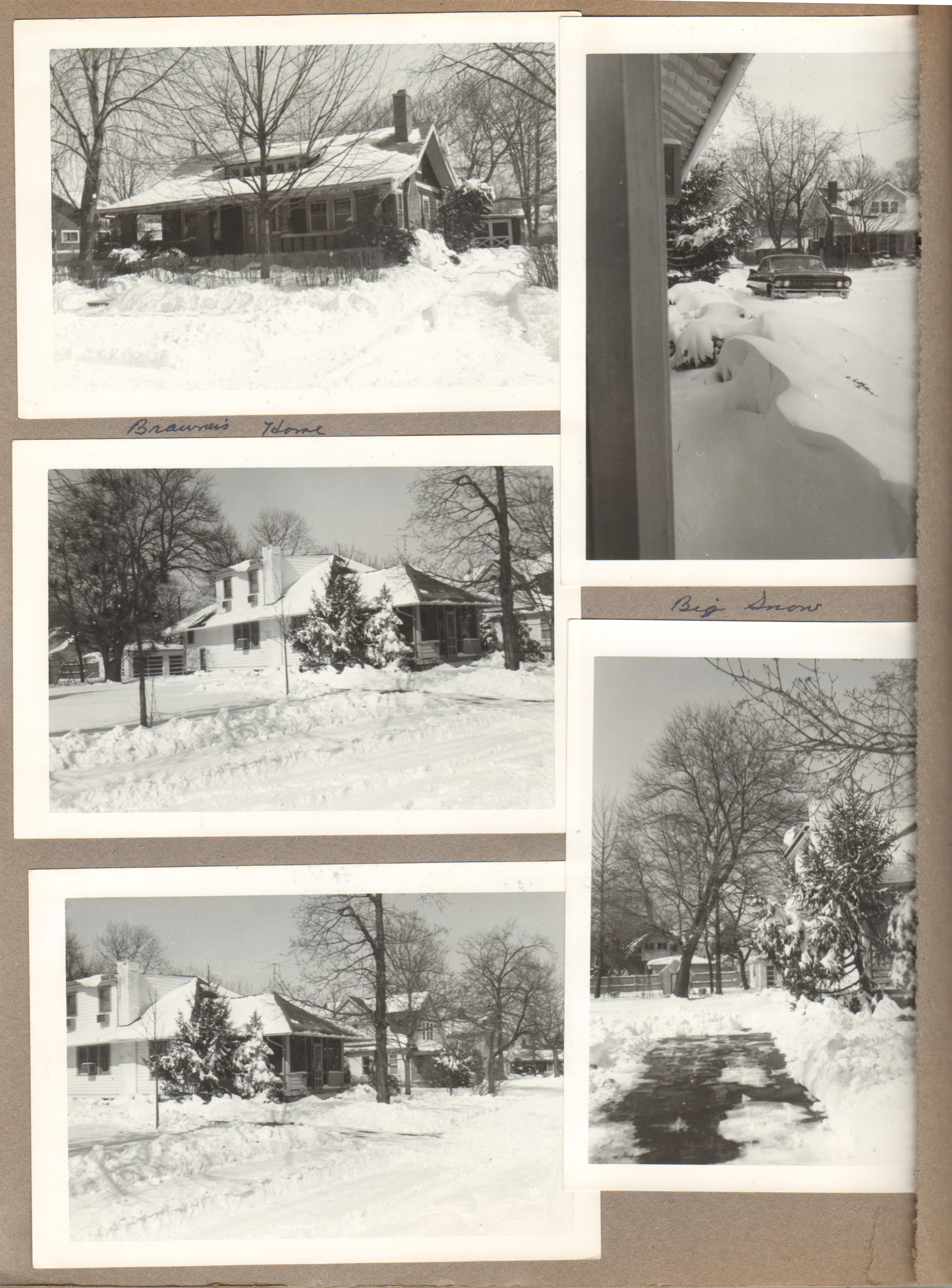 Snow on Carrollton - 6123. 6122,