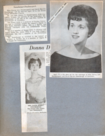 newspaper clippings - Steenbarger-Daubenspeck wedding
