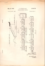 John D Hague US Patent 3,184,738 Obstacle Warning Computer
