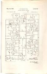 John D Hague US Patent 3,184,738 Obstacle Warning Computer - schematic