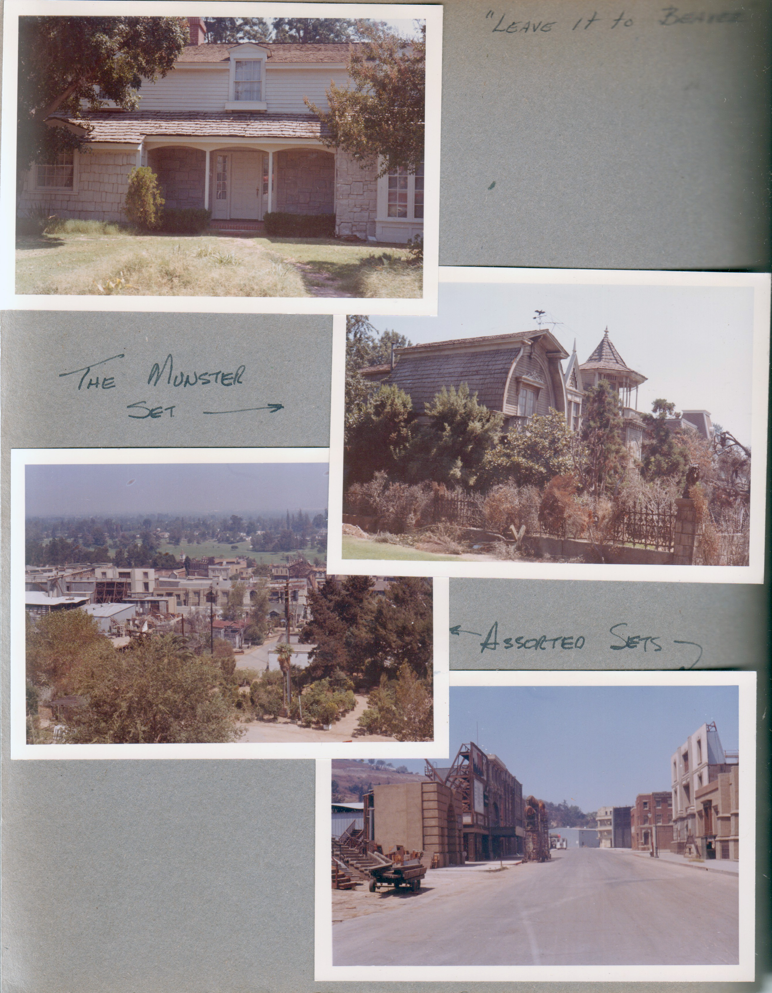 Universal Movie Studios - Leave it to Beaver house. Munsters.