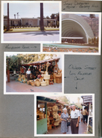 Jimmy Durante house in Beverly Hills. Hollywood Bowl. Olvera Street
