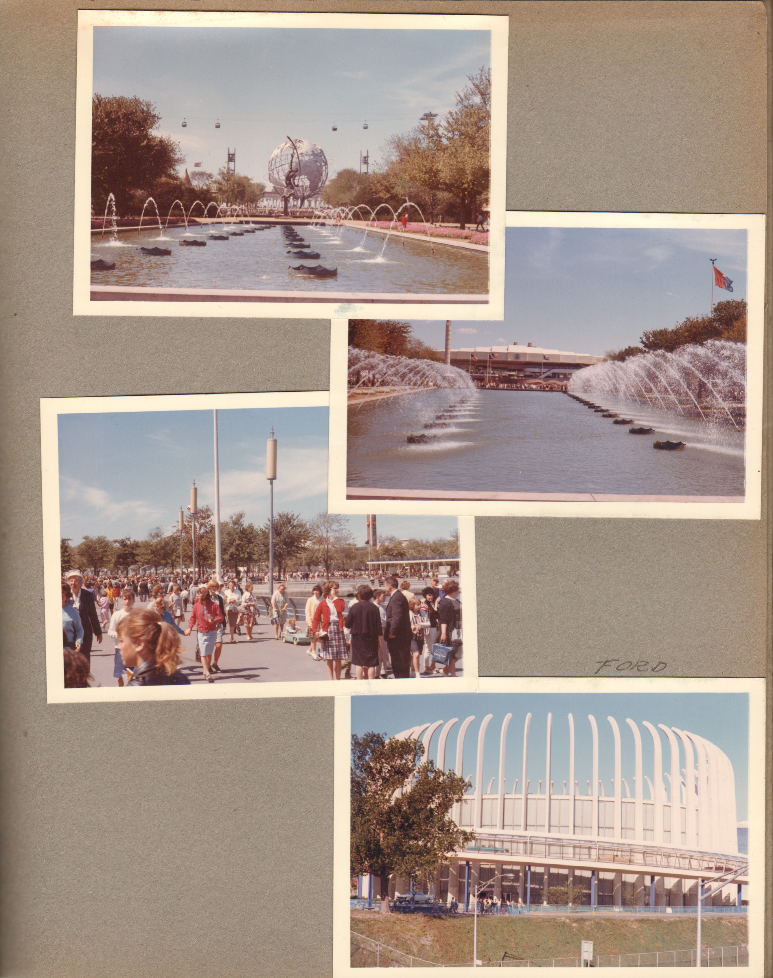 New York World's Fair trip - Unisphere. Ford pavilion.
