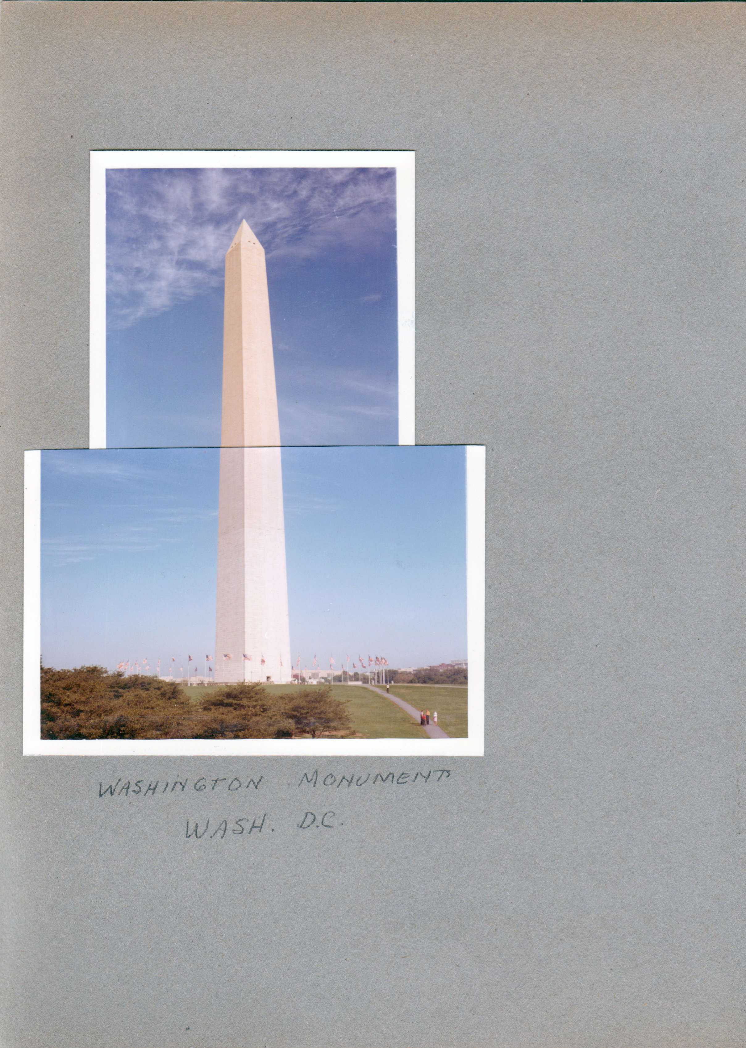 New York World's Fair trip - Washington D.C. - Washington Monument