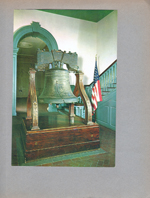 New York World's Fair trip - Postcard 50081 - the Liberty Bell