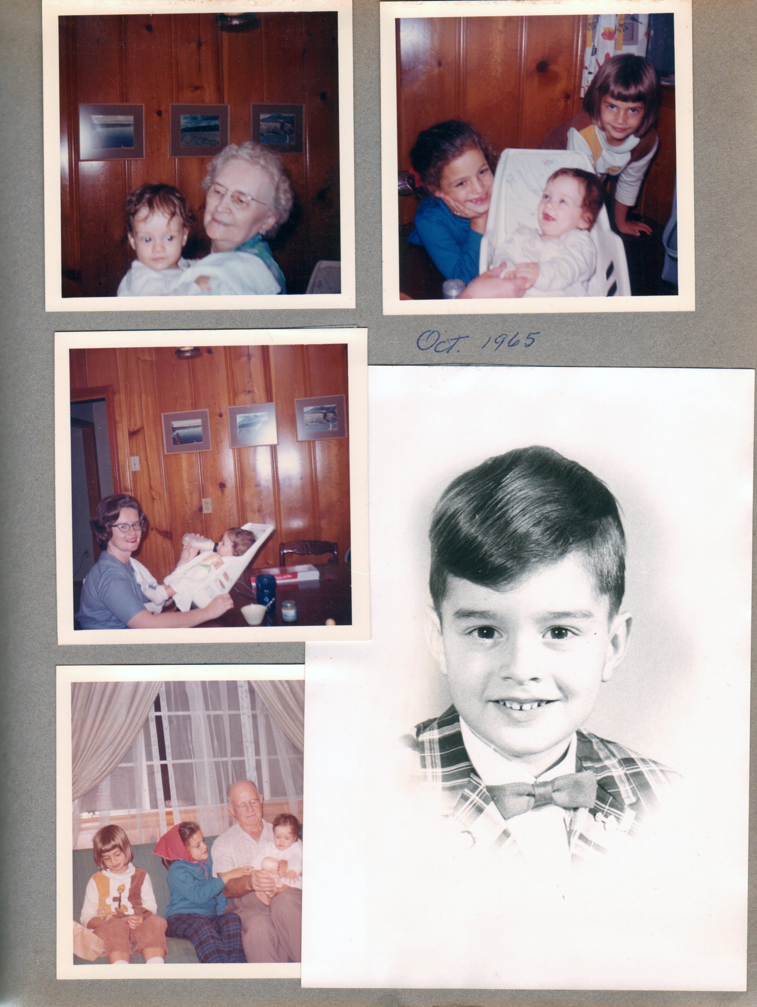 From Baton Rouge - Parkview house - Vonnie and Cammy. Cindy and Carole. Helen. Curt. Alan portrait.