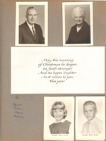 portraits - Girstle and Helen Hague. Karen and Eddie school photos.