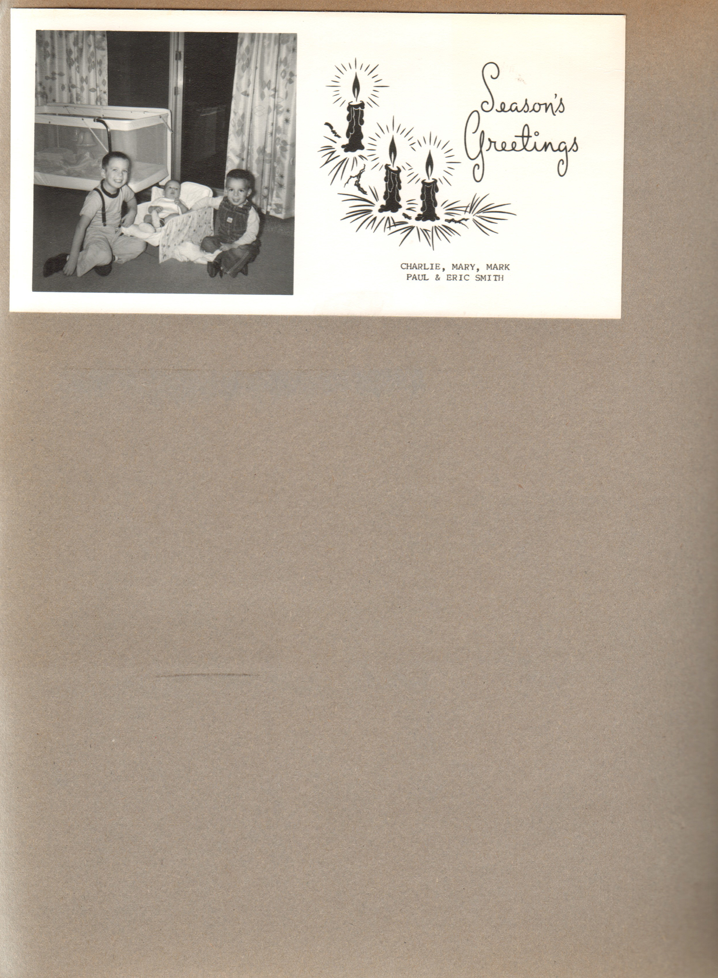 Christmas card -  The Smiths