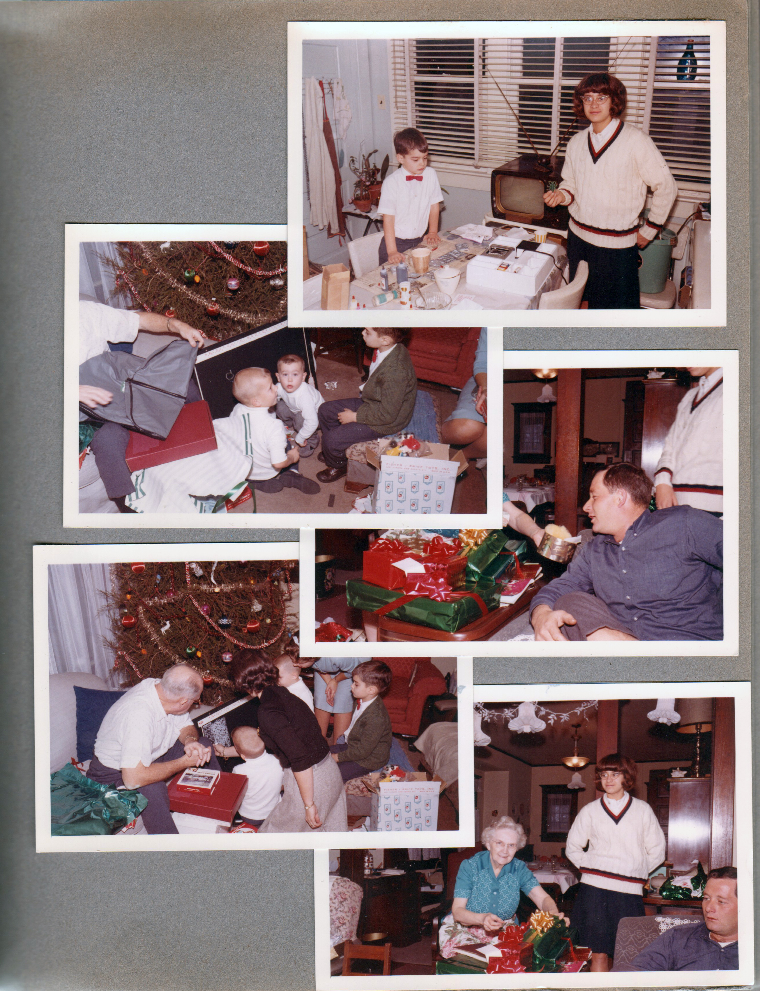 6122 kitchen - Alan and Susan making Creepy Crawlers. Christmas at 3845 Capitol - Ronnie, Kenny and Alan. Dave. Curt. Vonnie, Susan and Dave.