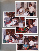 6122 kitchen - Alan and Susan making Creepy Crawlers. Christmas at 3845 Capitol - Ronnie, Kenny and Alan. Dave. Curt. Vonnie, Susan and Dave.