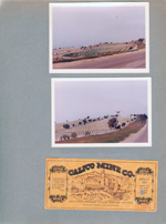 Cemetery. Calico Mine Co - Knott's Berry Farm ticket.