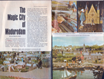 magazine article - The Magic City of Madurodam in The Hague.