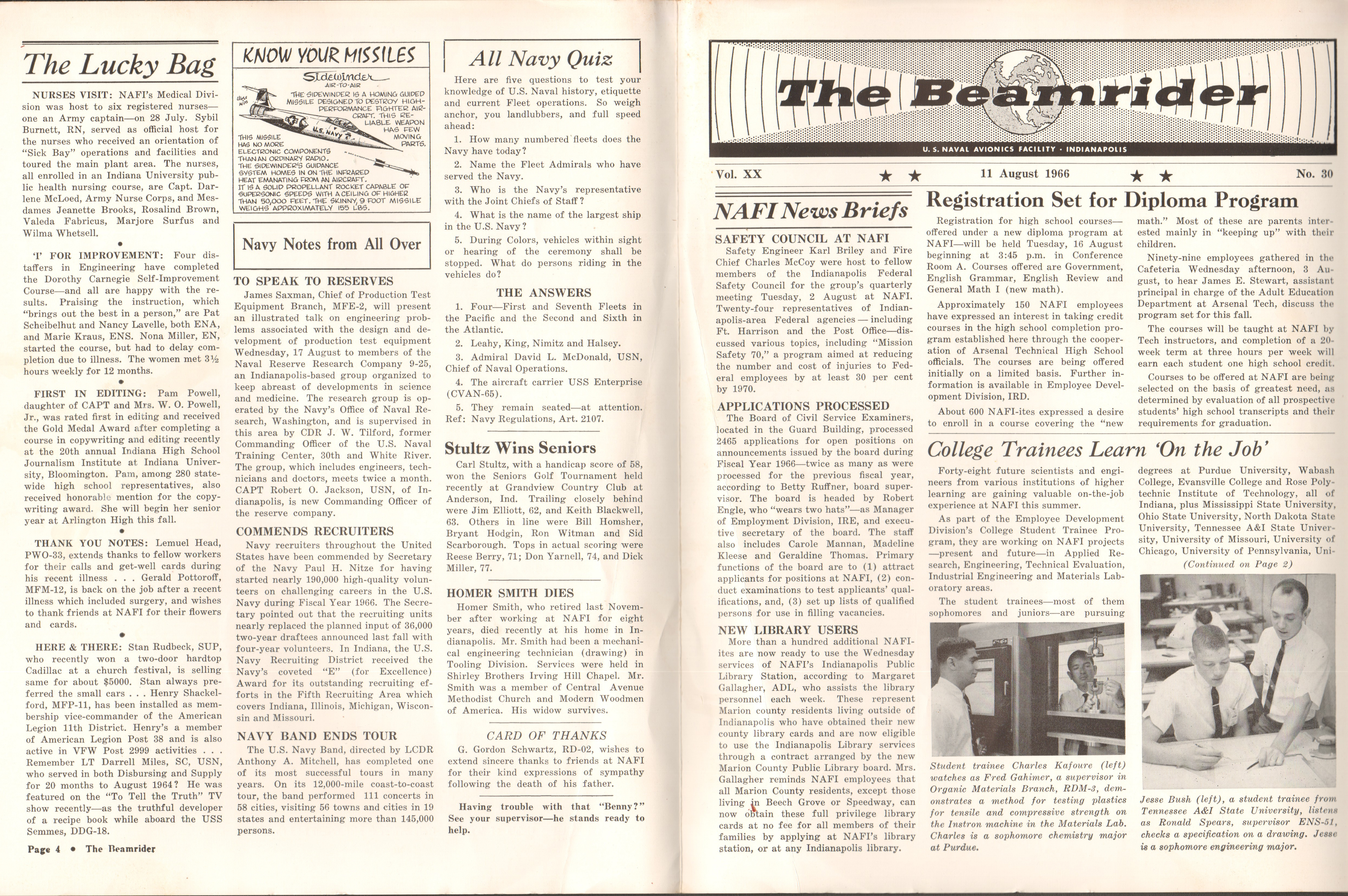 NAFI Beamrider - 11 Aug 1966