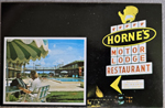 Postcard 84835 - Horne's Motor Lodge - Gainesville, FL