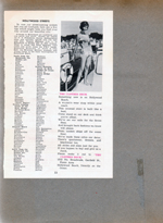 magazine page - Hollywood street names