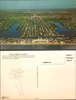 Postcard 1101 - Hollywood, Florida - aerial Hollywood Beach Hotel