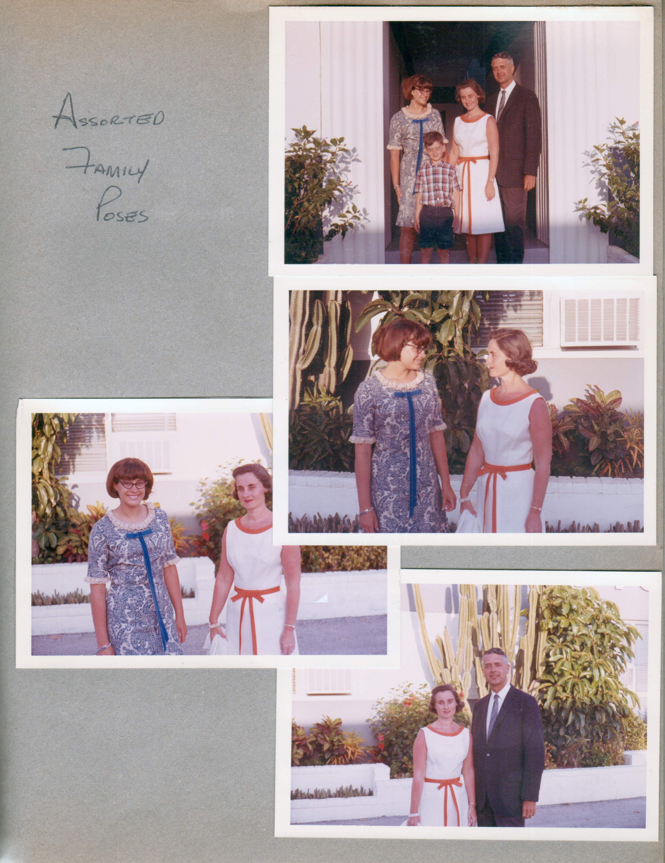 Hollywood Beach - Neptune Apartments - Susan, Alan, Rosemary and John on Surf Road