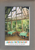 Jamaica Inn Restaurant, Miami - brochure