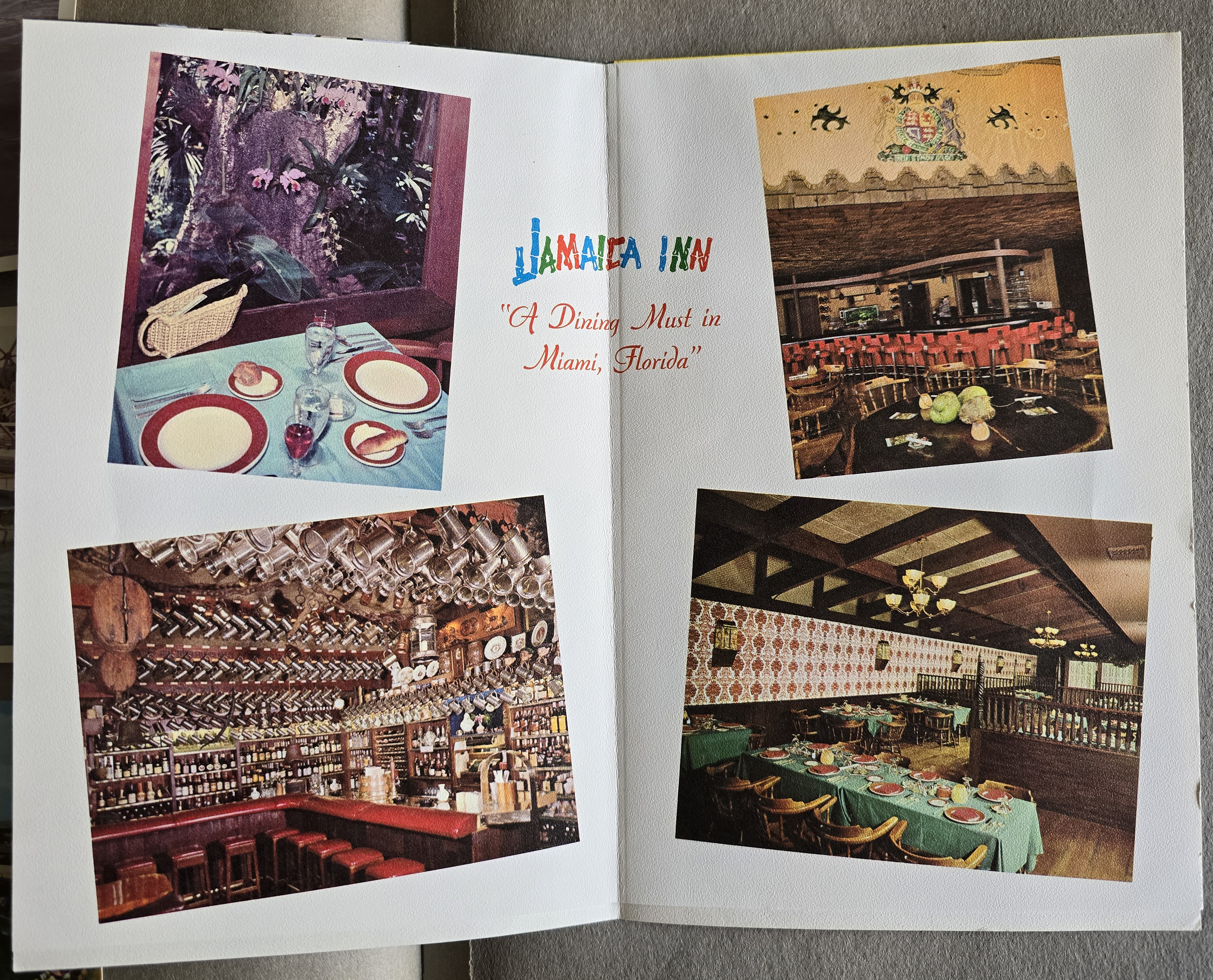Jamaica Inn Restaurant, Miami - brochure