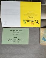 Jamaica Inn Restaurant, Miami - brochure - you have been served bread loaf 711904