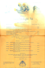 Jamaica Inn Restaurant, Miami - brochure - you have been served bread loaf 711904