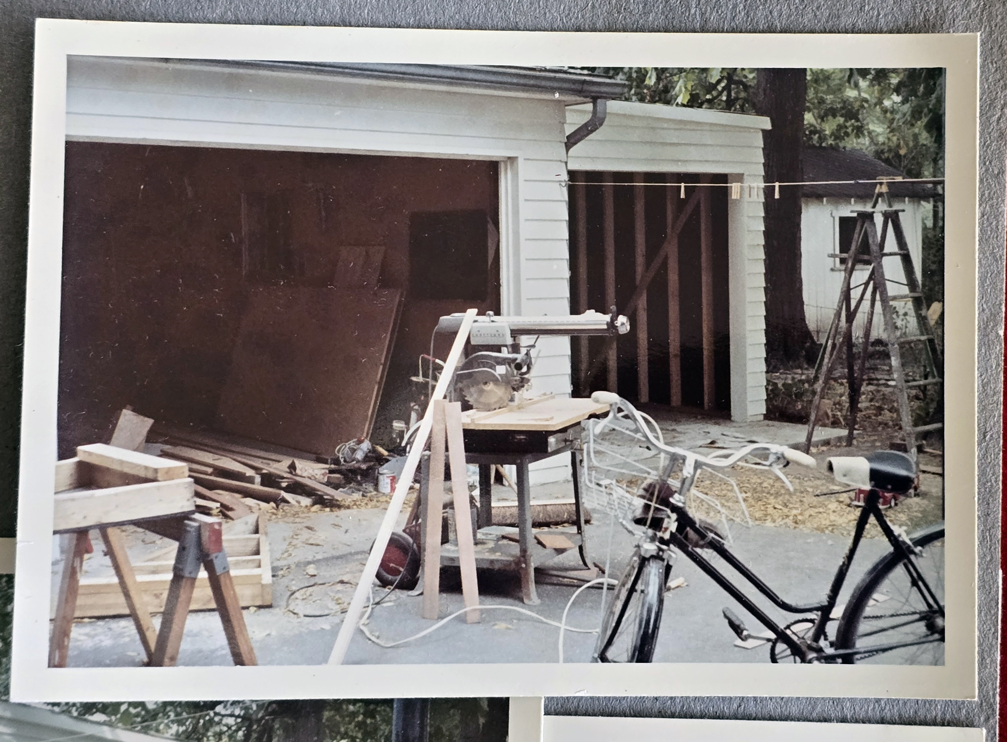 6122 north garage construction - Sears radial arm saw