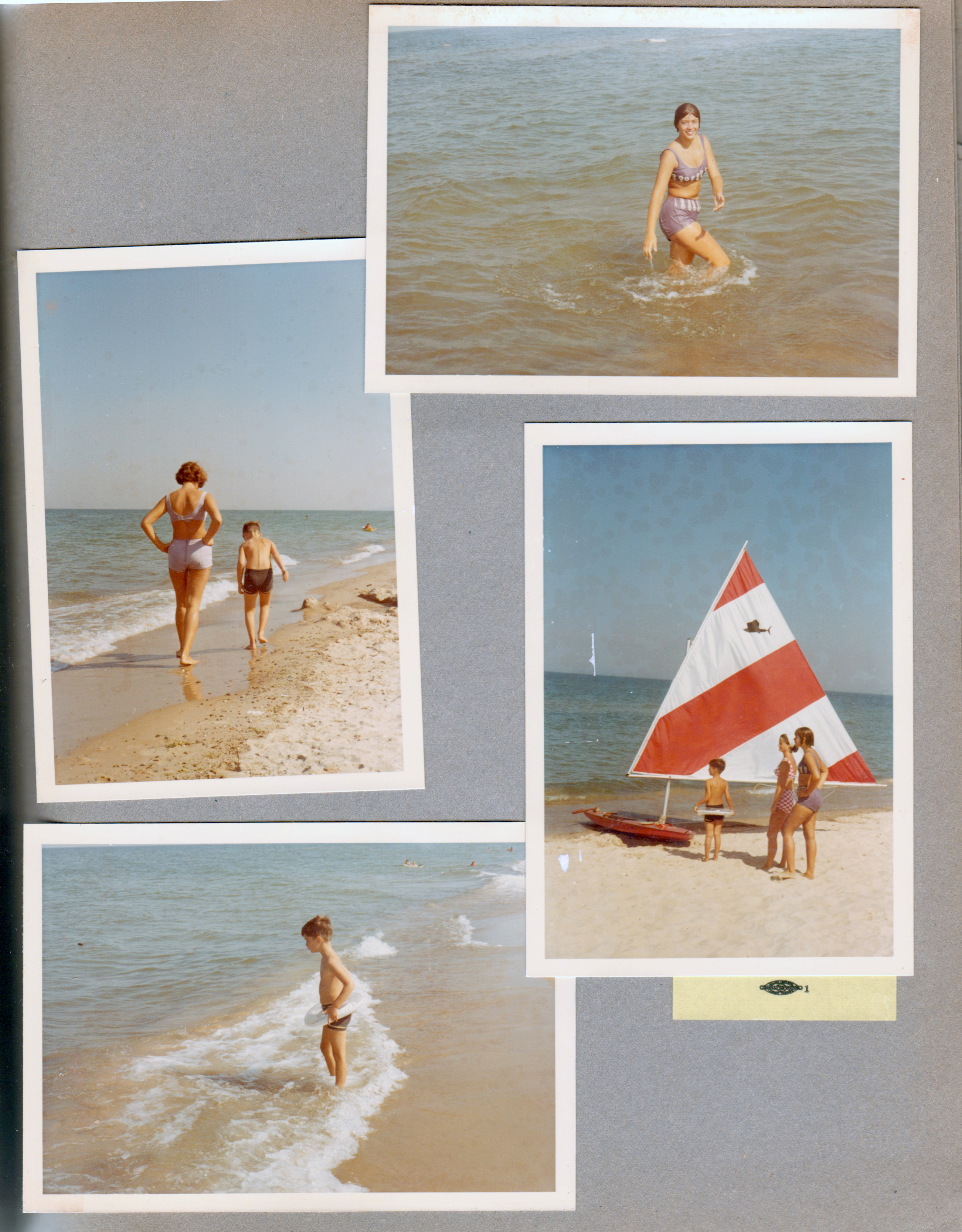 Michigan Dunes - Lake Michigan - Susan, Alan. Sailfish sailboat on Lake Michigan.