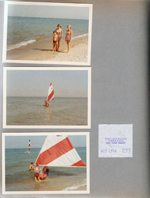 Michigan Dunes - Lake Michigan - Susan, Alan. Sailfish sailboat on Lake Michigan. receipt for entrance.
