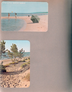 Postcard 17131-B - Greetings from Benton Harbor - Lake Michigan. Postcard 68836-B - Lake Michigan. 