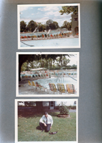 Riviera Club from baby pool 6122 side yard John with Shakespeare