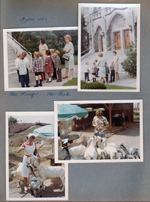 North Methodist Church - 38th and Meridian - 5 year olds. Mrs Munger and Mrs Click. Rosemary and Susan feeding goats at Indianapolis Zoo in Washington Park.