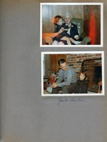 At 8817 Haverstick - Nancy and Helen. Jack Harbin (Pat's father)