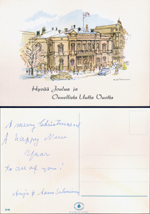 Christmas card from the Salminens in Finland