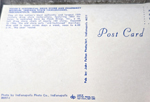 Postcard back 20597-C - Hook's Drug Store Museum