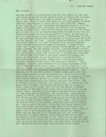 letter from Jo Taylor