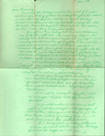 letter from Jo Taylor