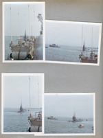 Poseidon missile launch (probably) - launch submarine