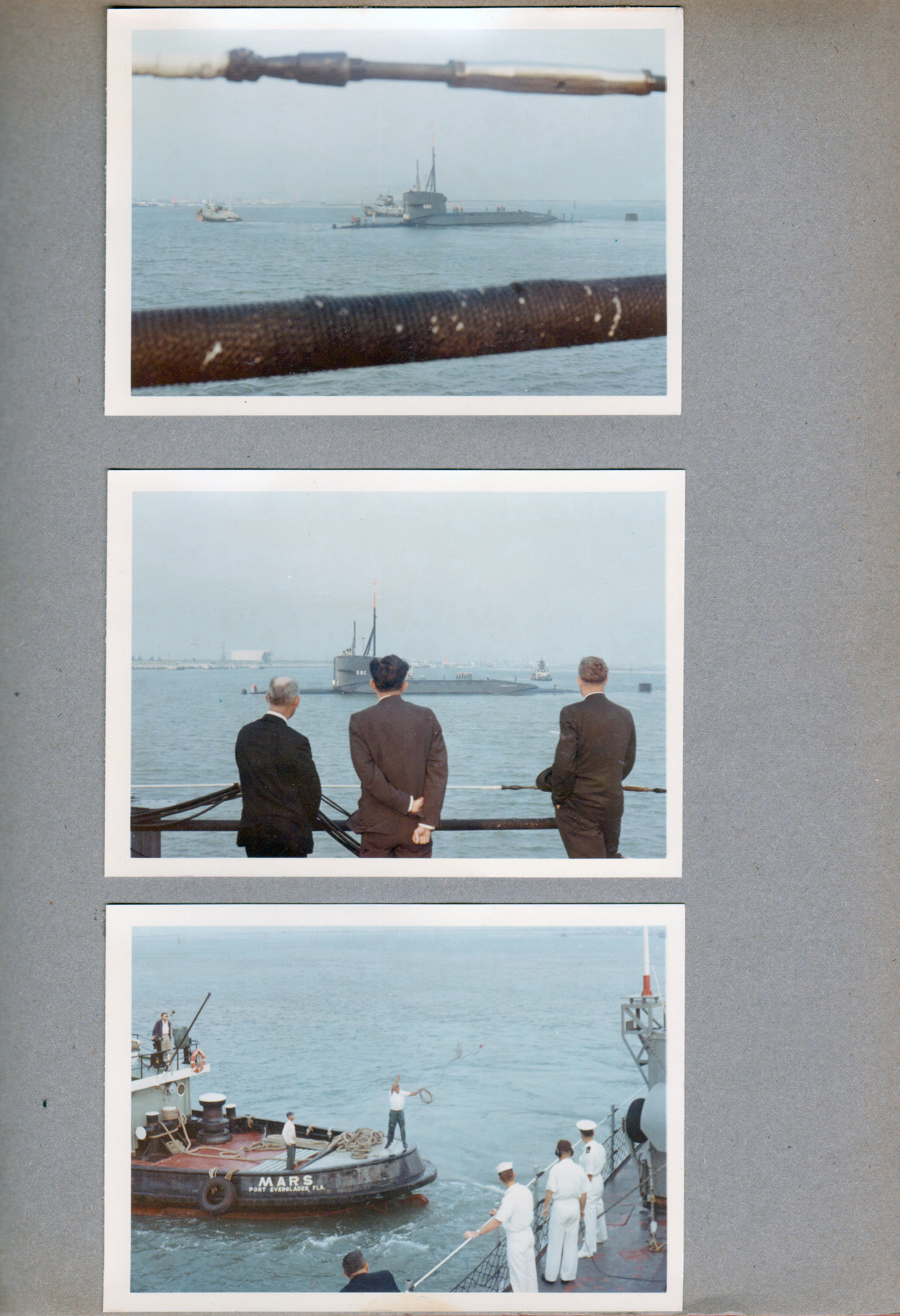 Poseidon missile launch (probably) - launch submarine