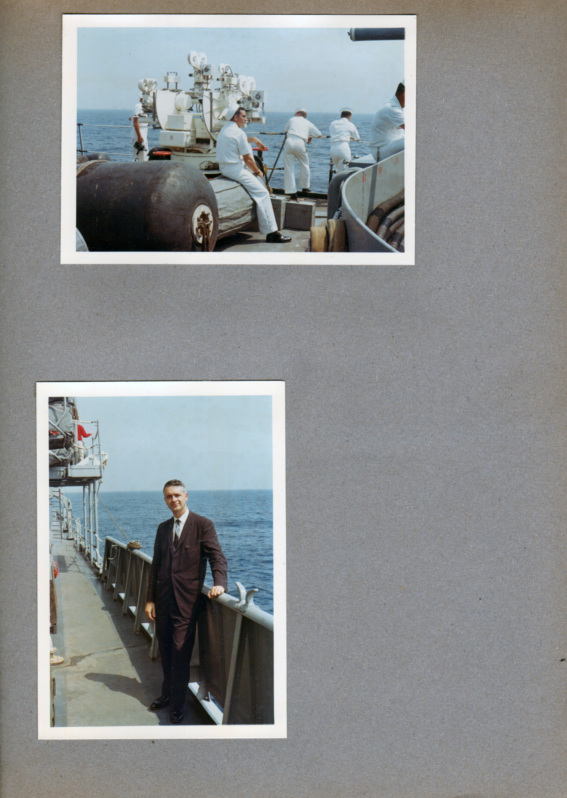 Poseidon missile launch (probably) - ship - John D Hague