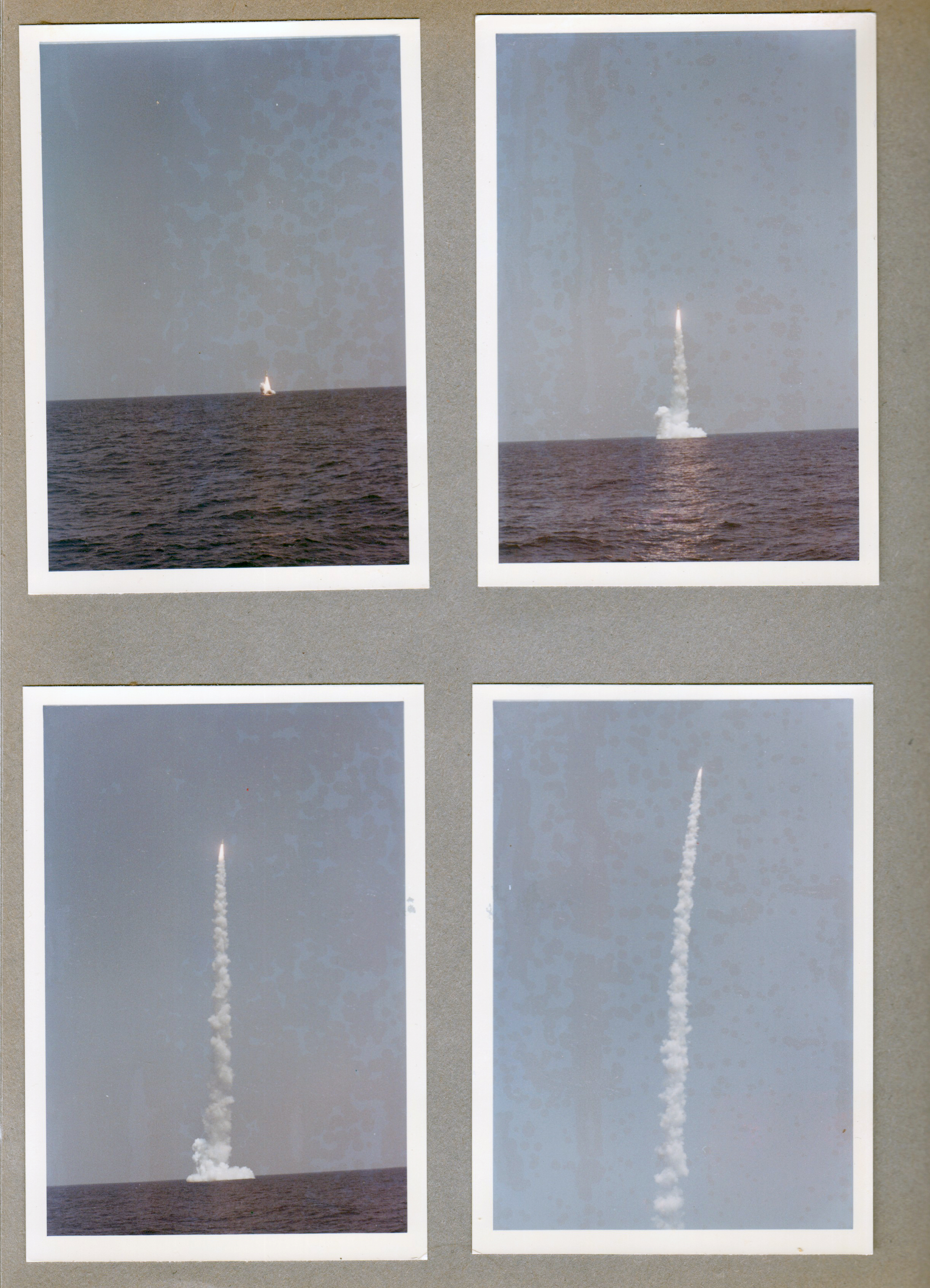 Poseidon missile launch (probably) - launch