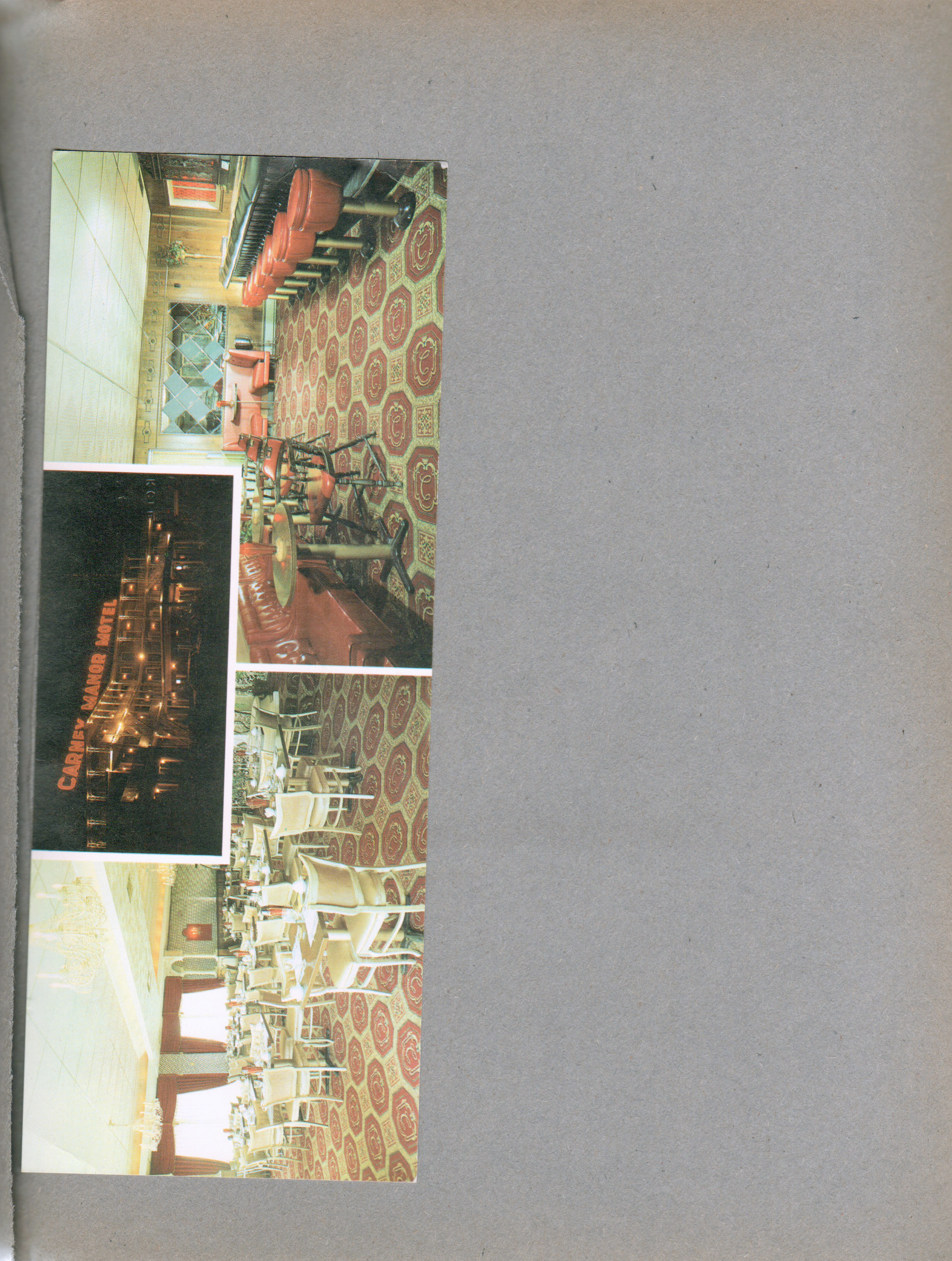 Postcard - Carney Manor Motel - Rolla, MO