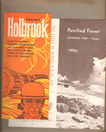 Petrified Forest. pamphlet Holbrook, Arizona