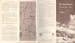 Petrified Forest. pamphlet Holbrook, Arizona
