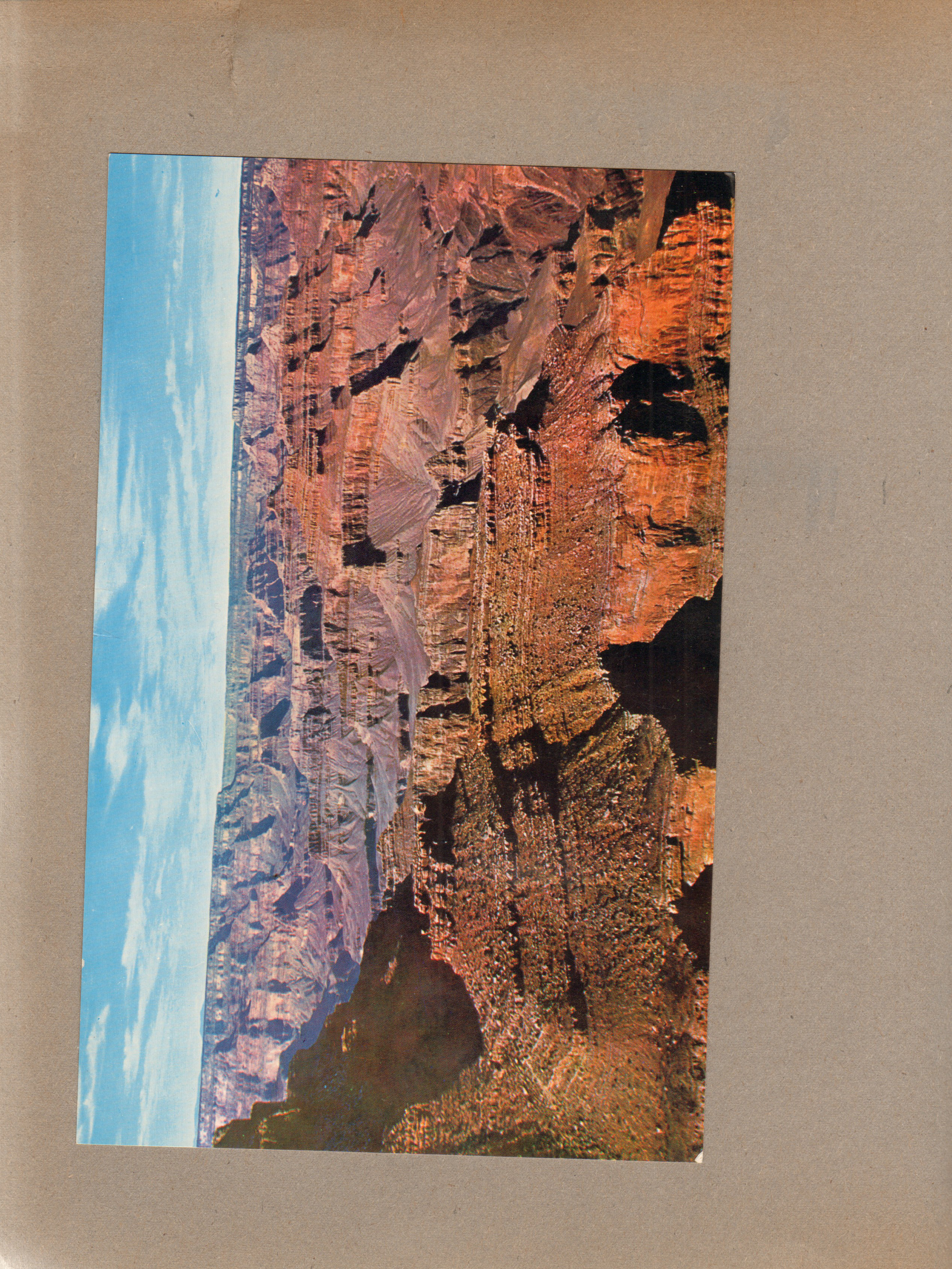 postcard Grand Canyon FHJ105