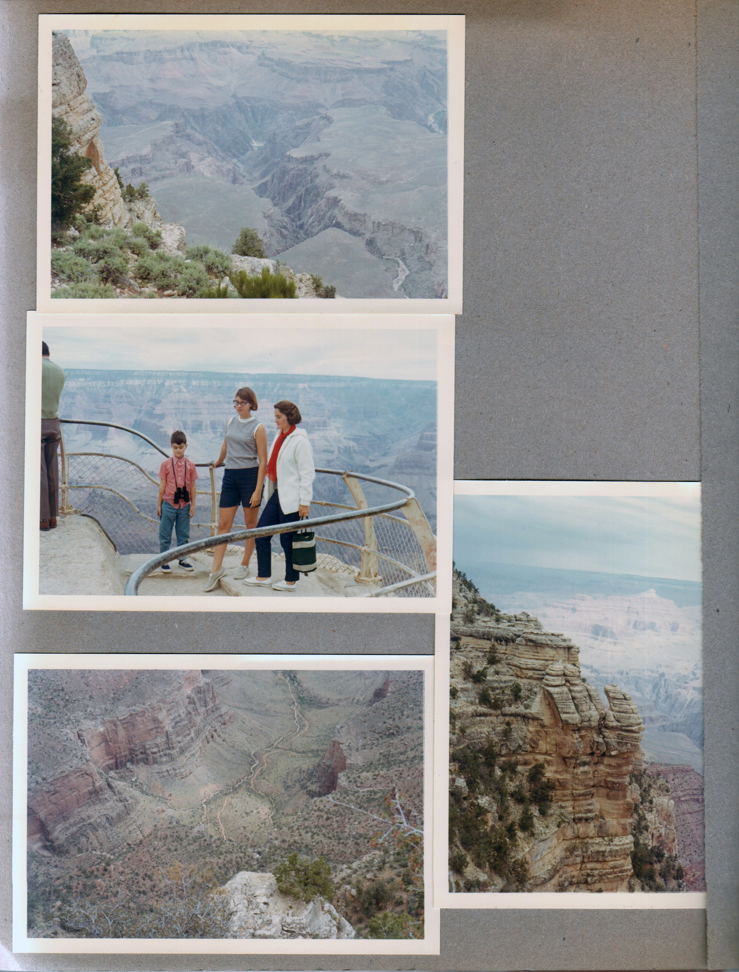 Grand Canyon - Alan, Susan and Rosemary