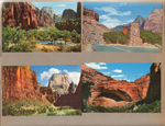 Zion National Park, Utah postcards